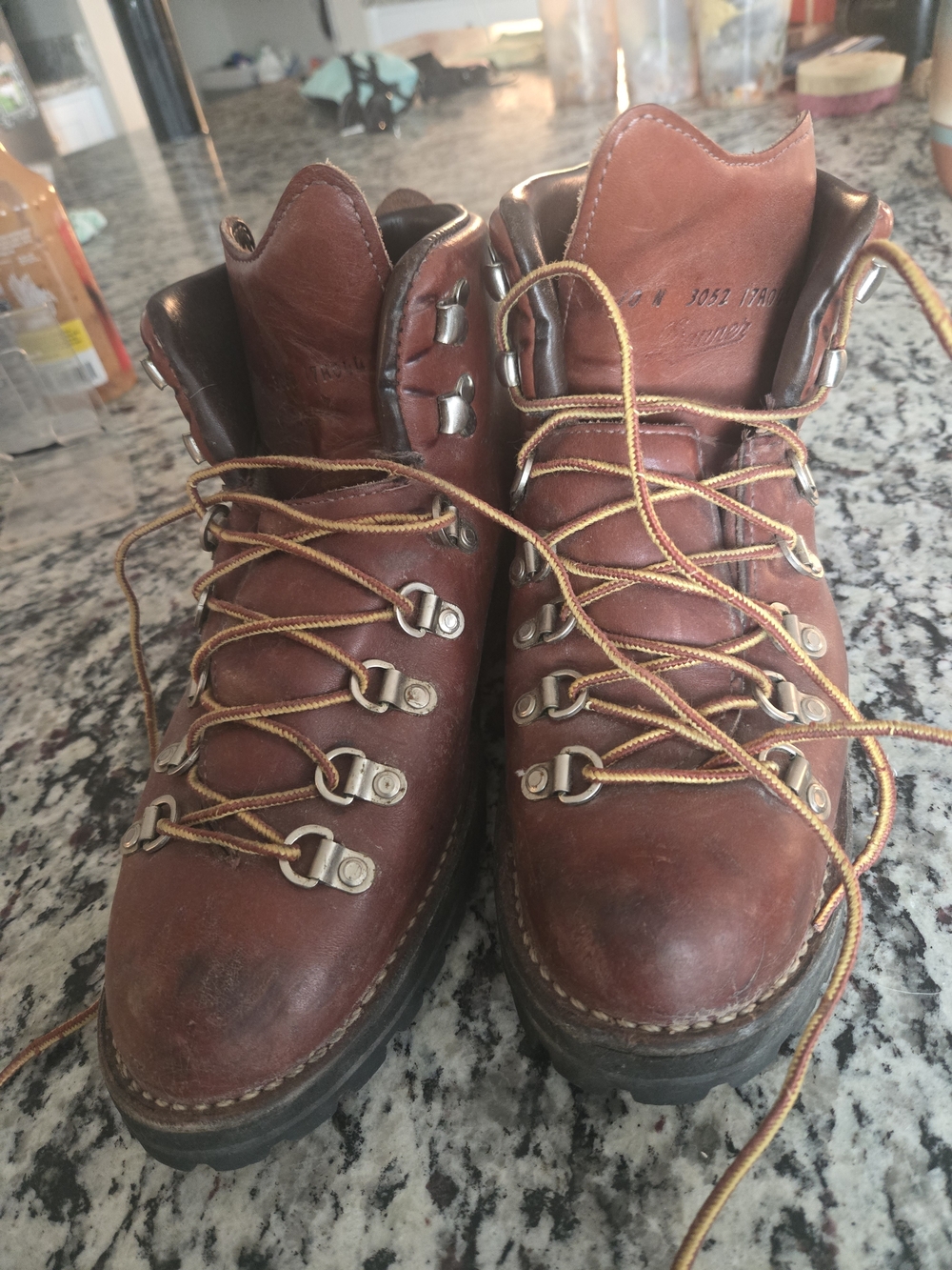 Vintage Danner Mountain Light 3052 Leather Hiking Boots - Women's 10 N
